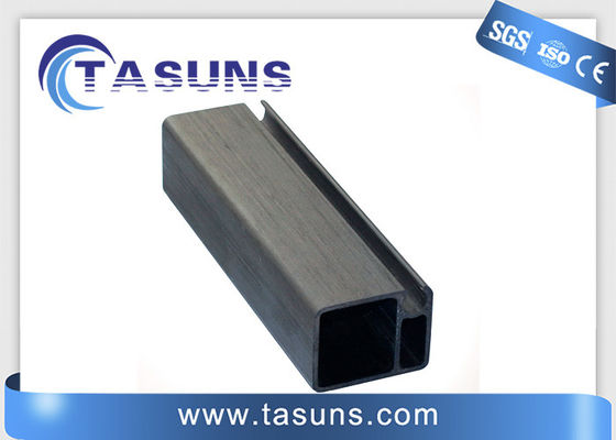 qualité  Twill UD Shaped Pultruded Carbon Fiber Profile For Structual Trusses usine