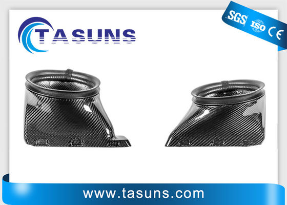qualité  CE Carbon Fiber Intake Front Bumper Intake Hole Air Duct Cover usine